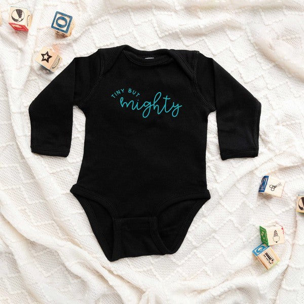 Tiny But Mighty Long Sleeve Onesie