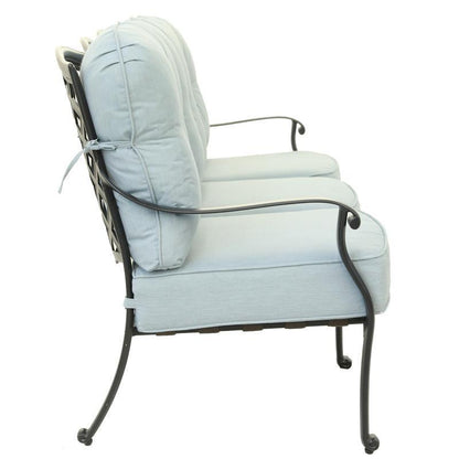 Patio Sofa, Light Blue