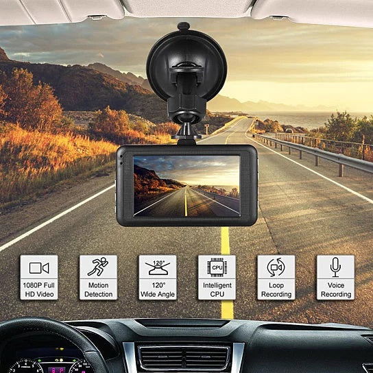 Black Box Dash Cam 1080P G-Sensor Looping Car Camera by VistaShops