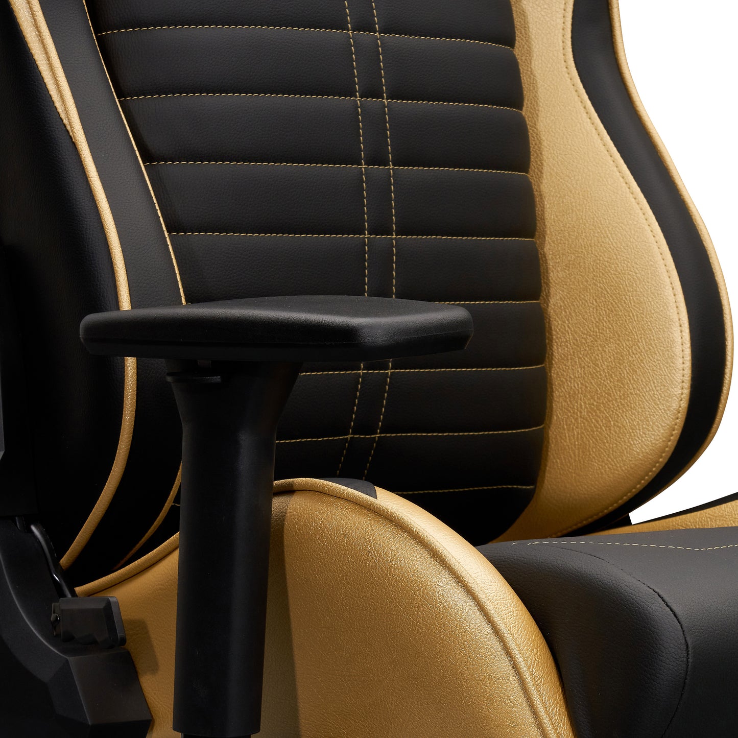 Techni Sport Ergonomic Racing Style Gaming  Chair - Golden