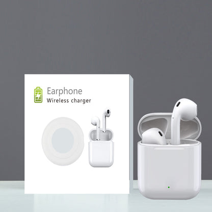 Bluetooth Earpods With Wireless Pad by VistaShops