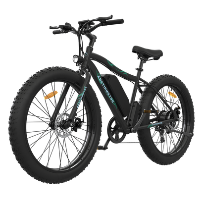 AOSTIRMOTOR 26" 500W Electric Bike Fat Tire P7 36V 12.5AH Removable Lithium Battery for Adults S07-P