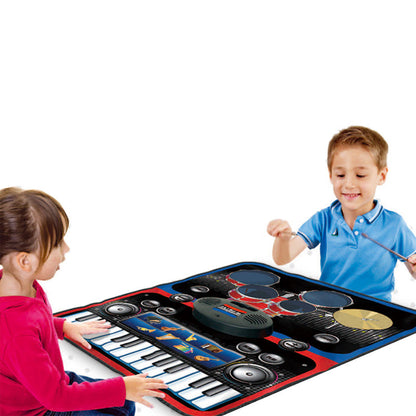 Stardom Musical Instruments Set Mat by VistaShops