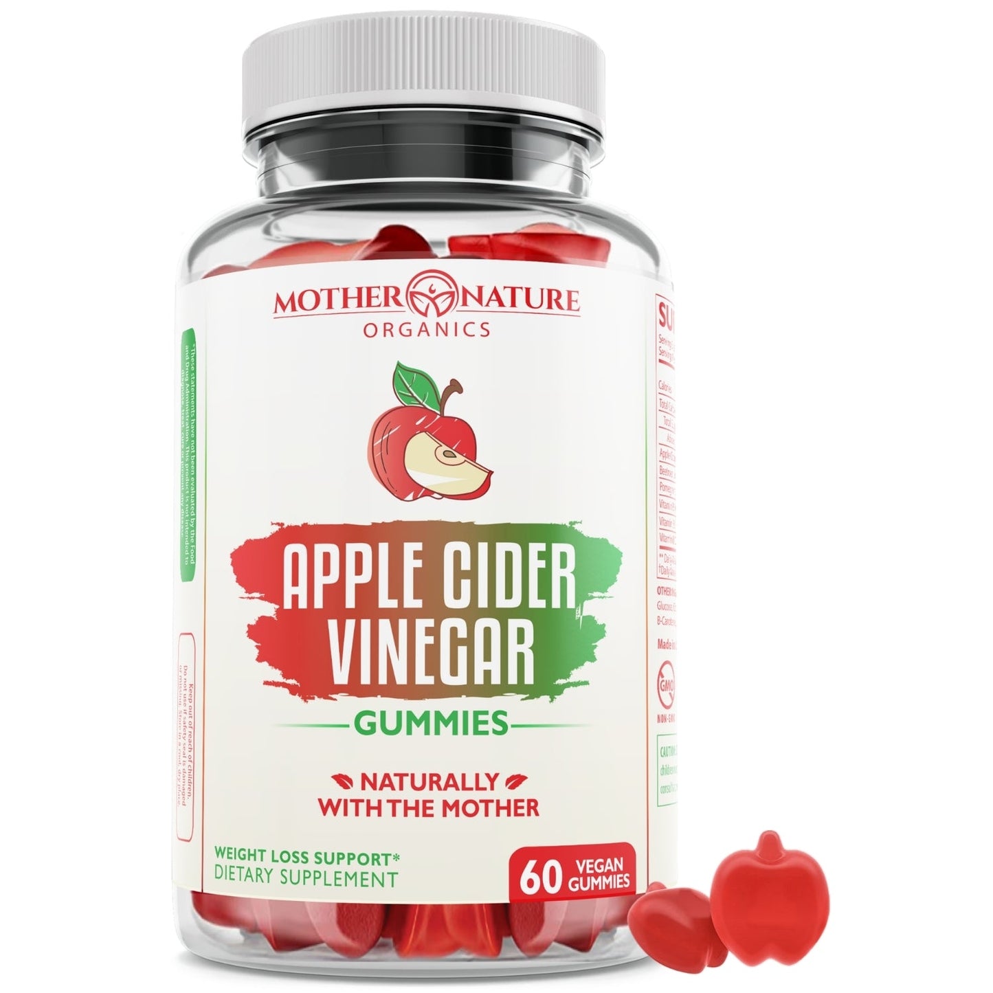 Apple Cider Vinegar Gummies by Mother Nature Organics