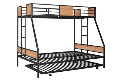 TWIN OVER FULL BUNK WITH TRUNDLE (old sku: W42737495)