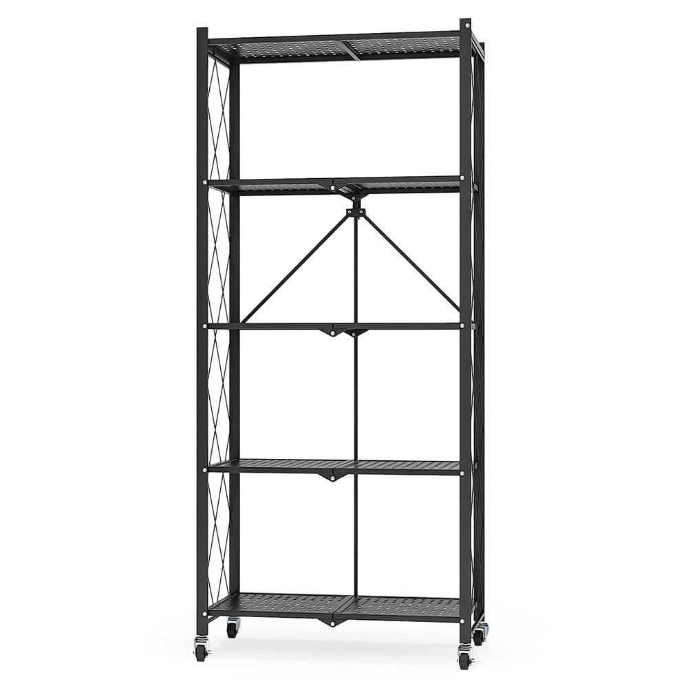 5-Shelf Foldable Storage Shelves for home