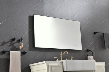 42x 24 Inch LED Mirror Bathroom Vanity Mirror with Back Light, Wall Mount Anti-Fog Memory Large Adjustable Vanity Mirror