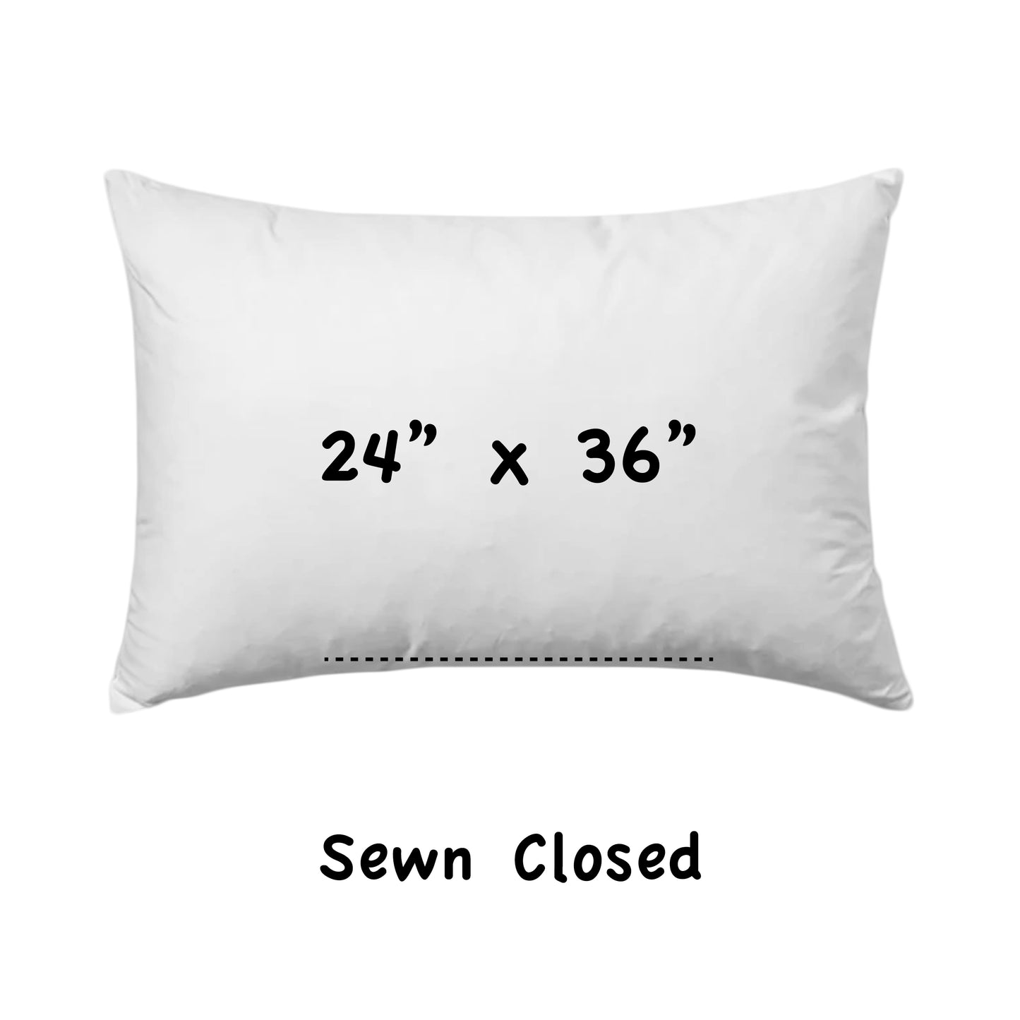 CUBE Indoor/Outdoor Soft Royal Pillow, Sewn Closed, 24x36