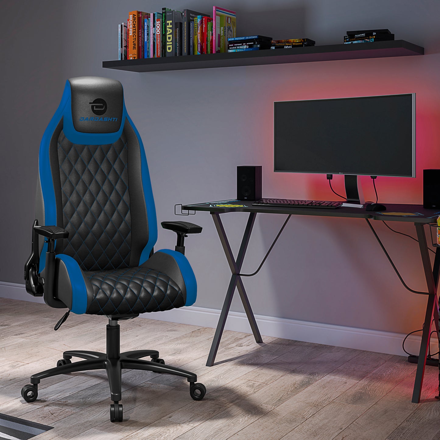 Dardashti Gaming Chair - Cobalt Blue