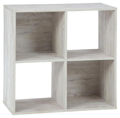 Ashley Paxberry Whitewash Casual Four Cube Organizer EA1811-2X2