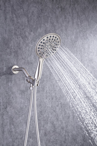 6 In. Detachable Handheld Shower Head Shower Faucet Shower System