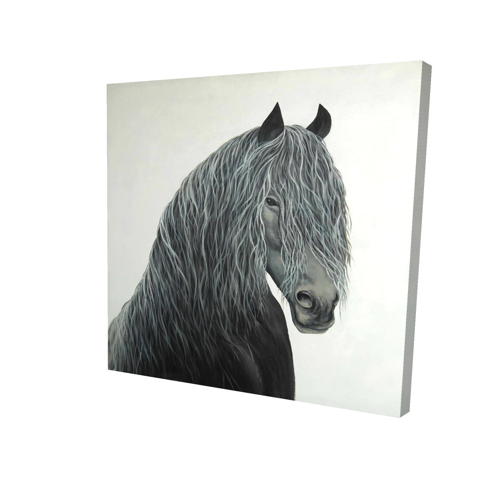 Wild heart horse - 16x16 Print on canvas