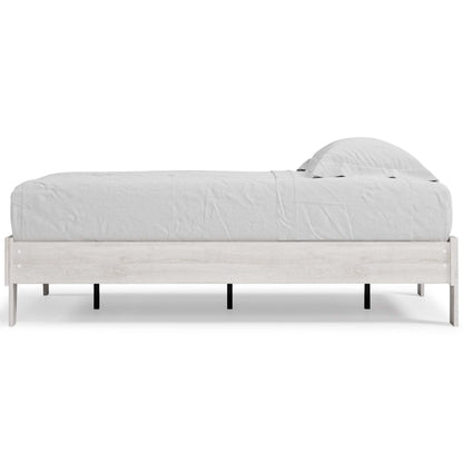 Ashley Paxberry White+Black Casual Twin Platform Bed EB1811-111