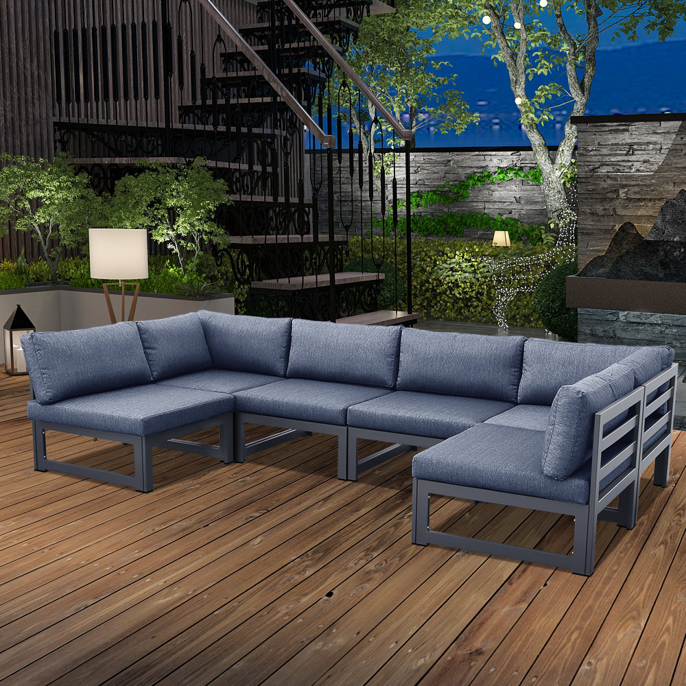 Outdoor sofa 6 pieces