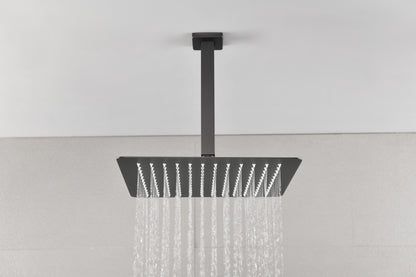 Rain Shower Head  High Pressure Rainfall Showerhead Water Saving