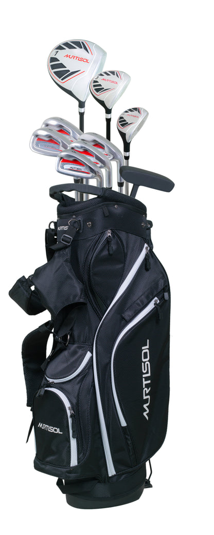 RH MEN golf club set for men 12-piece set black/red