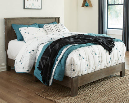 Ashley Shamryn Brown Gray Casual Full Panel Bed B436-72