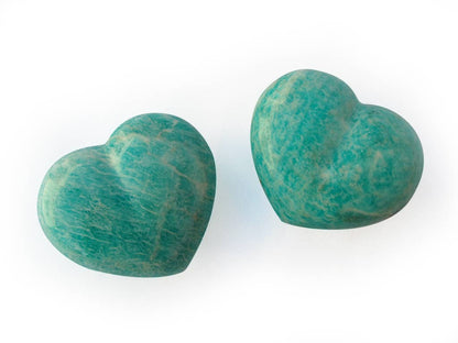 Valentines Gift Amazonite Decorative Heart- sold per piece by OMSutra