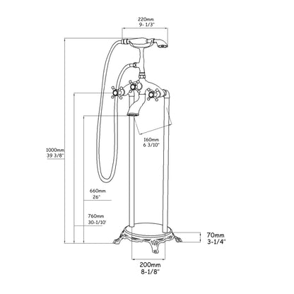 Freestanding Faucet