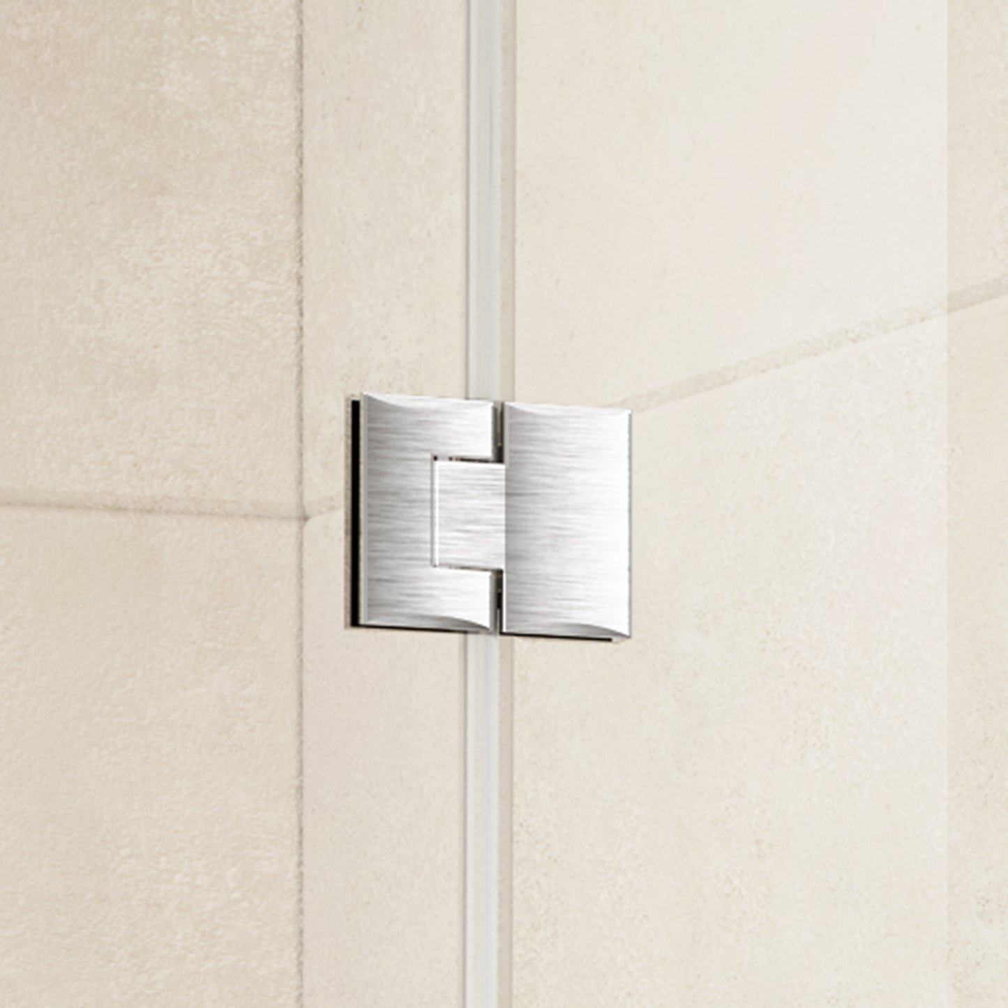 TRUSTMADE 38 in. W x 38 in. D x 76 in. H Frameless Square Hinged Shower Enclosure (cUPC Approved)