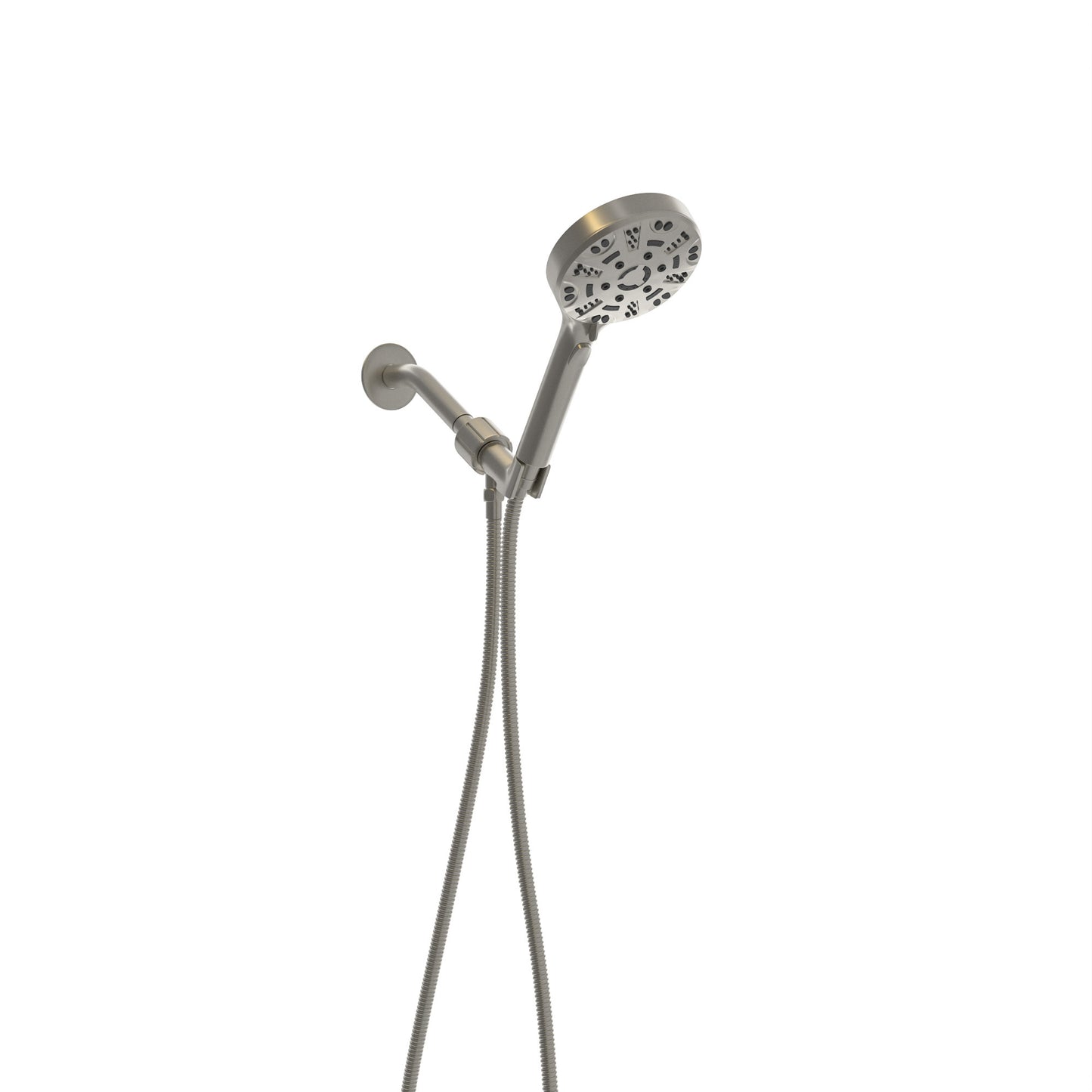 Multi Function Adjustable Hand Shower - 8-Function Hand Shower, Brushed Nickel