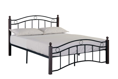 Full Size Metal Bed Frame with Headboard and Footboard