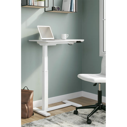 Ashley Contemporary Lynxtyn Adjustable Height Home Office Side Desk H400-212