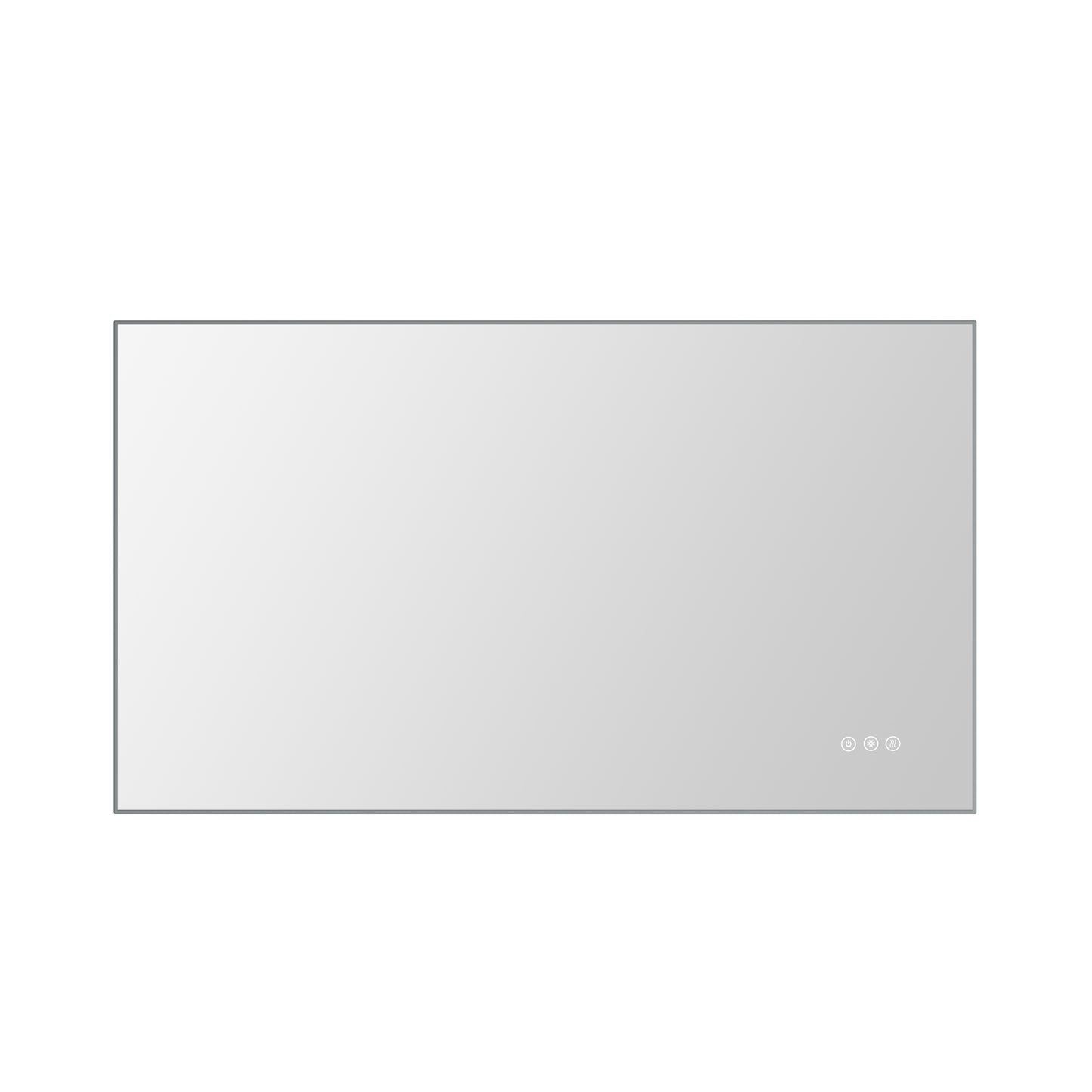 42x 24 Inch LED Mirror Bathroom Vanity Mirror with Back Light, Wall Mount Anti-Fog Memory Large Adjustable Vanity Mirror