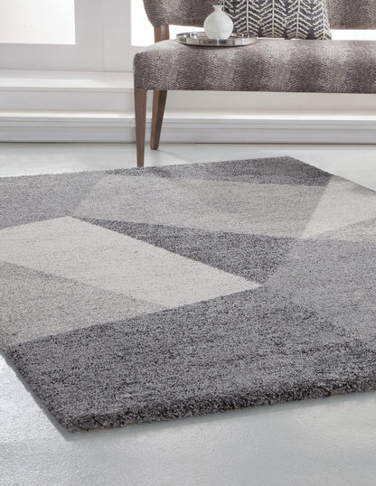 Elisa Charcoal/Grey/Ivory  Area Rug 8x10