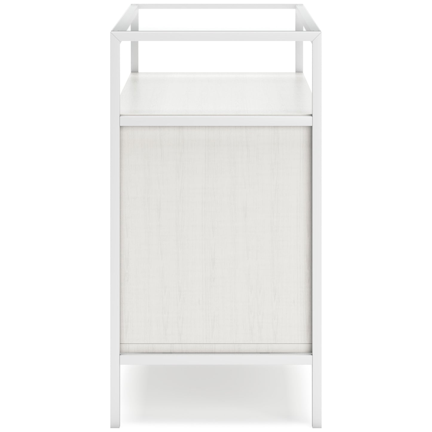 Ashley Deznee White Contemporary Small Bookcase H162-16