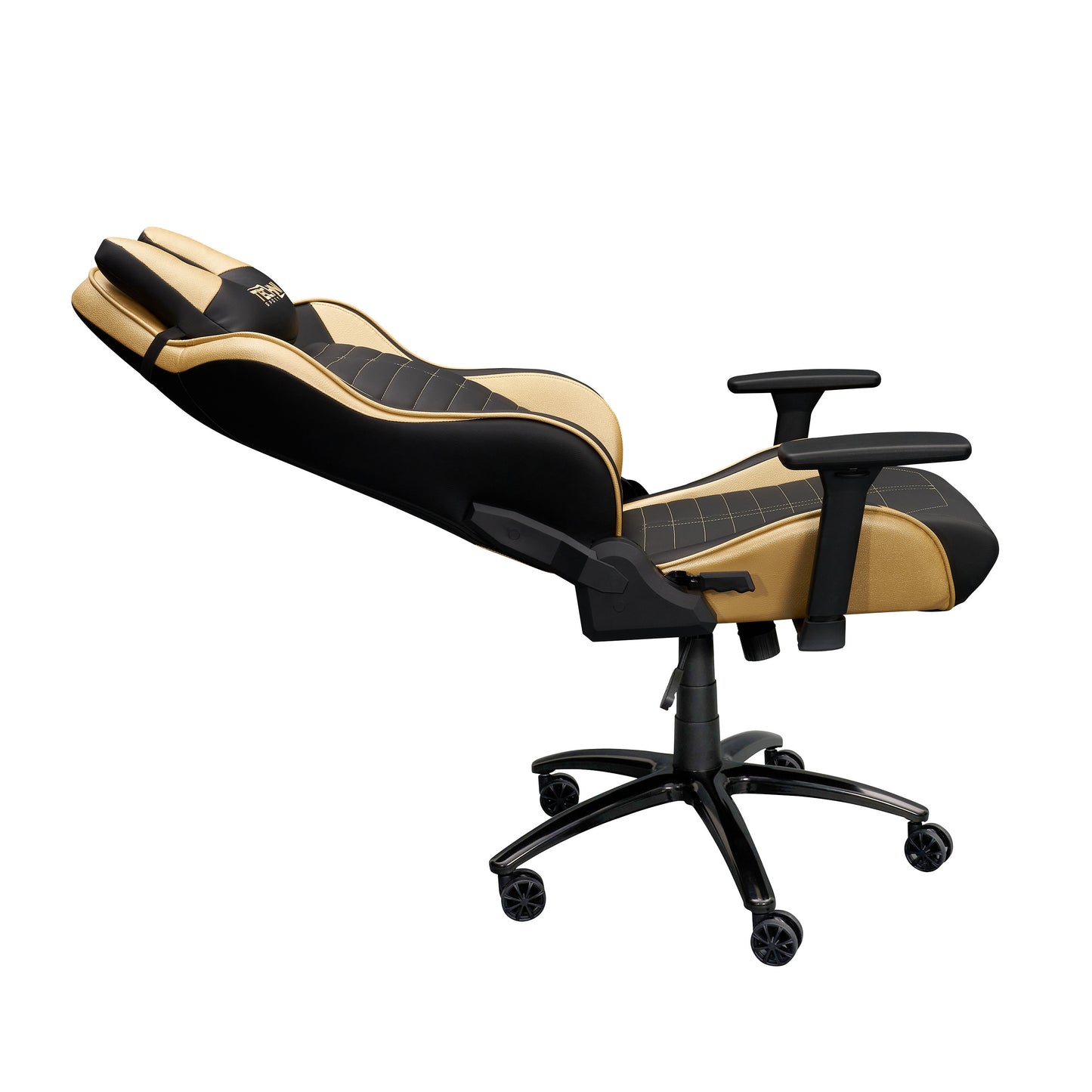 Techni Sport Ergonomic Racing Style Gaming  Chair - Golden