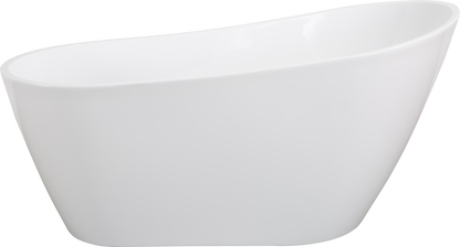 Acrylic Alcove Freestanding Soaking Bathtub-63  22A04-63