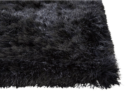 Shag Charcoal Area Rug 5x8