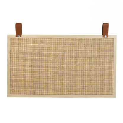 Decorative panel,Head board,Natural Rattan, for Bedroom, Living Room,Hallway