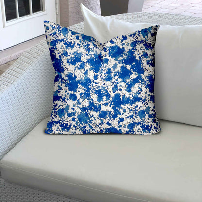 SANDY Indoor/Outdoor Soft Royal Pillow, Envelope Cover with Insert, 22x22