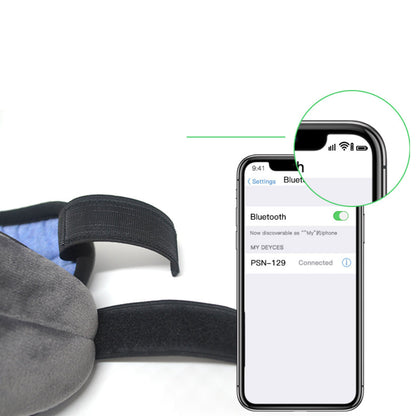 EZ Sleep Eye Blind Fold with Bluetooth Music by VistaShops