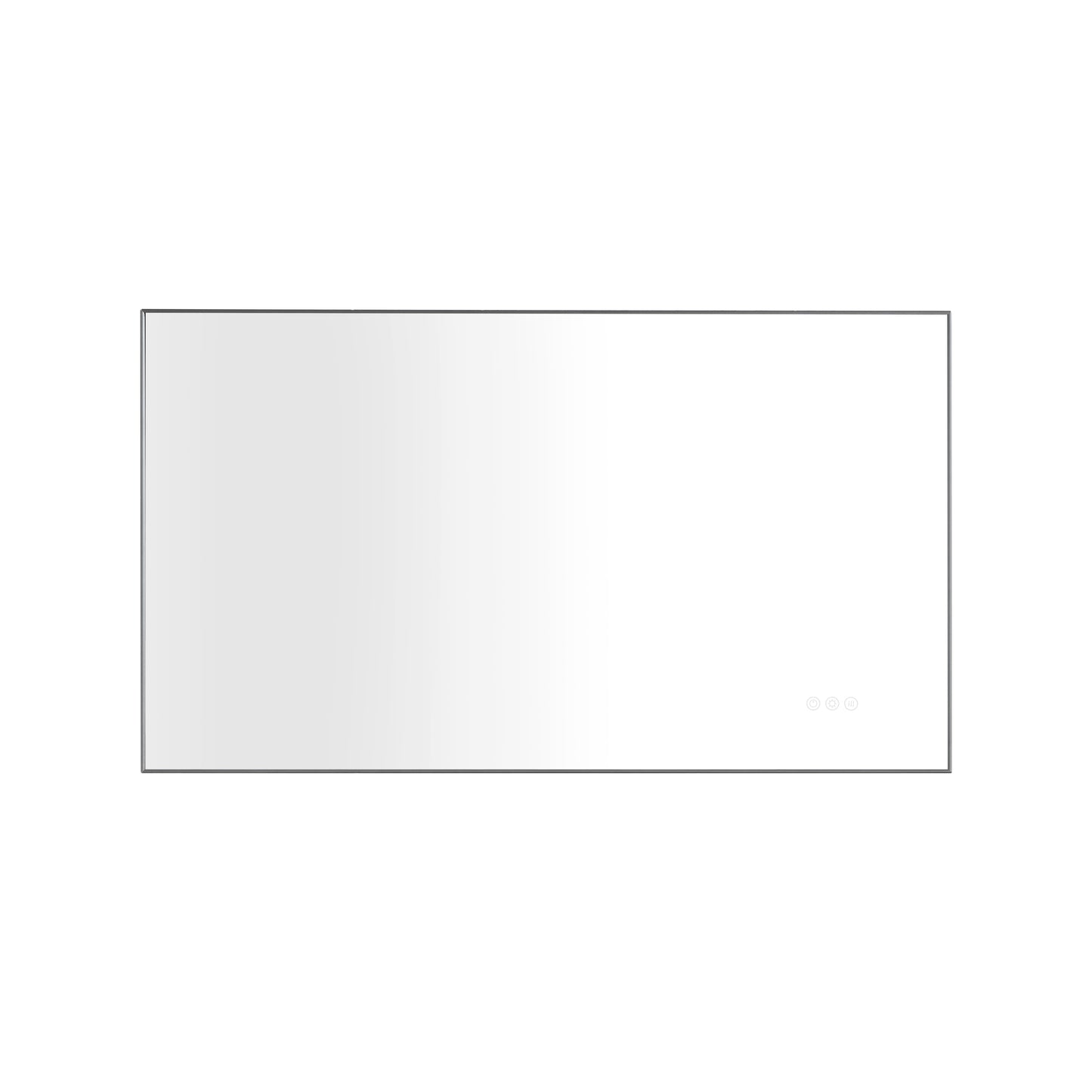 42x 24 Inch LED Mirror Bathroom Vanity Mirror with Back Light, Wall Mount Anti-Fog Memory Large Adjustable Vanity Mirror