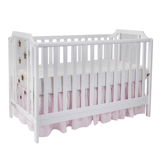 Celeste 3-in-1 Convertible Island Crib White