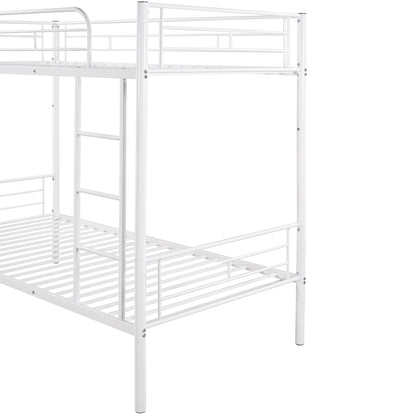 Twin Over Twin Metal Bunk Bed (White)( old sku: MF189201KAA )