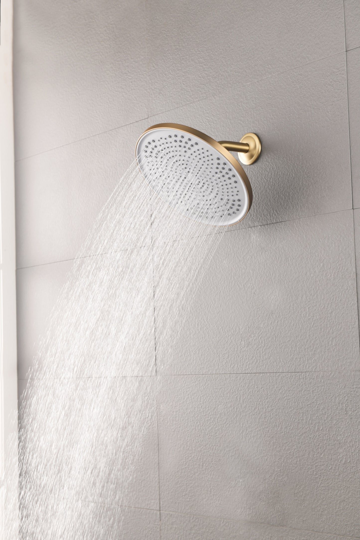 Shower Head - High Pressure Rain - Luxury Modern Look - No Hassle Tool-less 1-Min