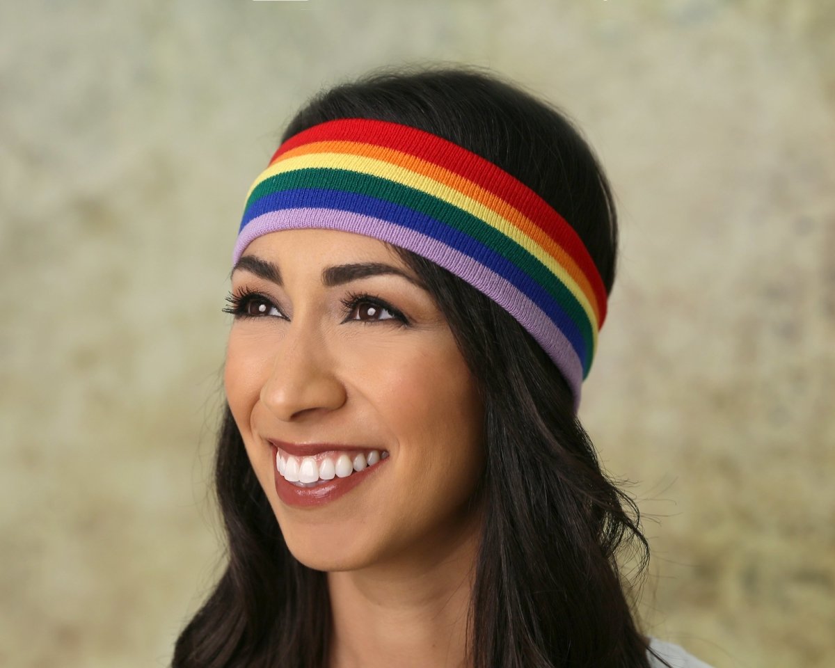 25 Rainbow Gay Pride Sport Headbands by Fundraising For A Cause