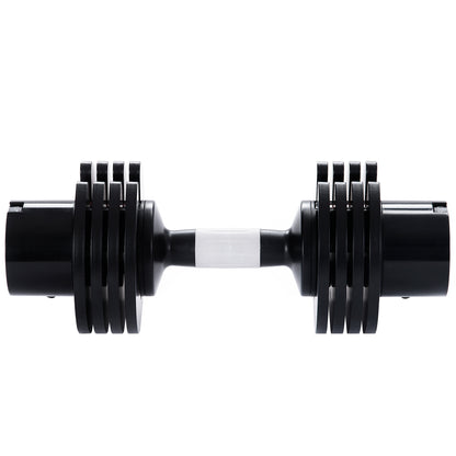 12.5KGS ADJUSTABLE DUMBBELL STEEL+PLASTIC(Adjustable range:2.5KGS,5KGS,7.5KGS,10KGS,12.5KGS)