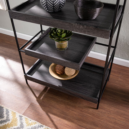 Deckenly Sliding Shelf Etagere