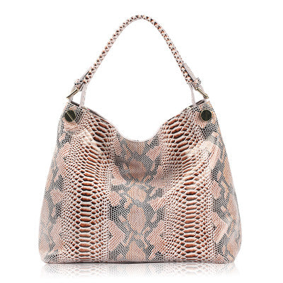 Resort Snake Skin Print Handbag by VistaShops