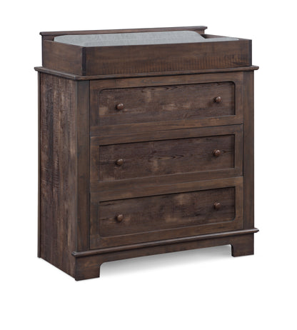 Grayson 3 Drawer Dresser Rustic Barnwood