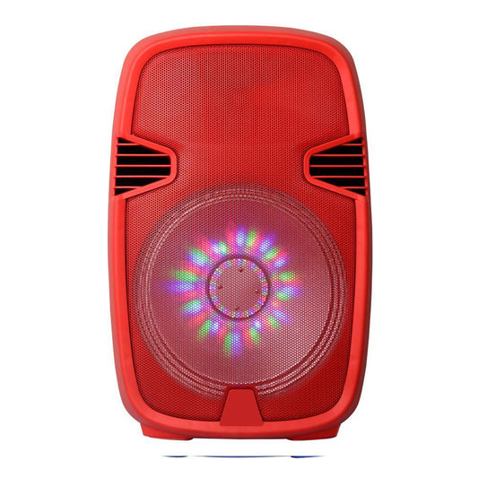 15" Portable Bluetooth Speaker With Stand - Red by VYSN