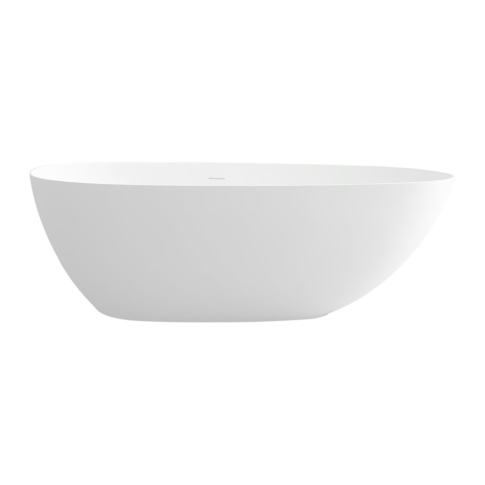 1500mm small size solid surface stone Bathroom freestand bathtub