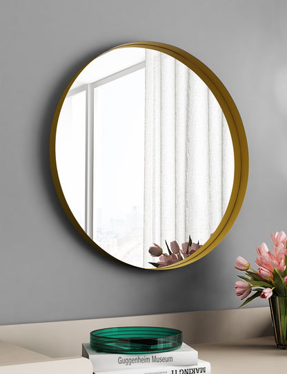 Metal Round Wall Mirror