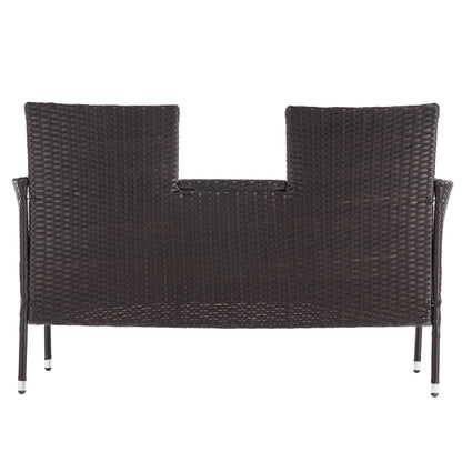 Outdoor Rattan Furniture Sofa And Table Set