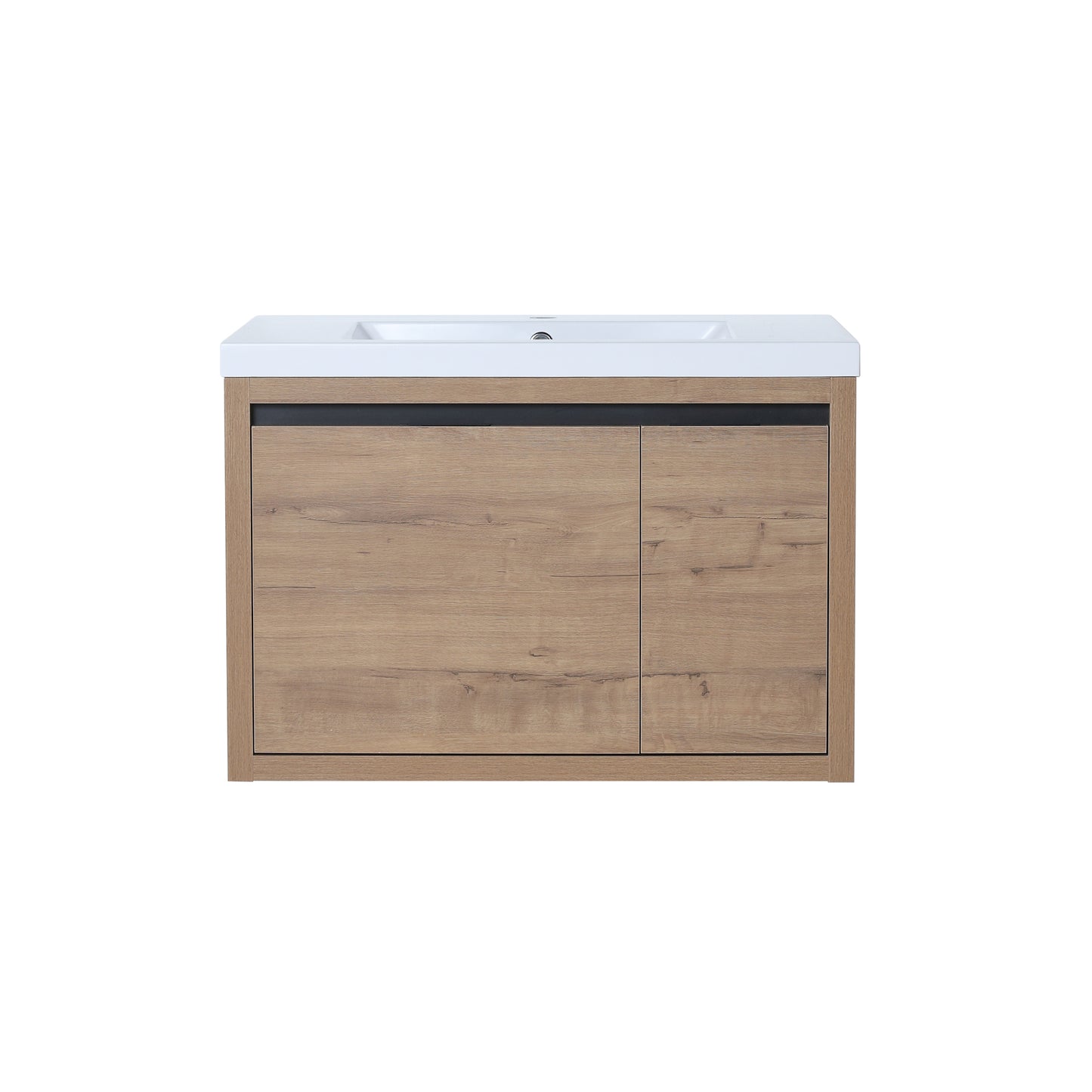 Single Sink Bathroom Vanity,Wall Mounting 30 Inch,30 X 18